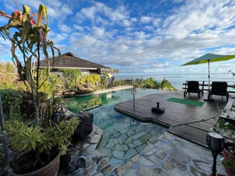 Tehuarupe Surf Studios Haapiti ภายนอก รูปภาพ