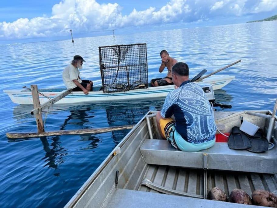 Tehuarupe Surf Studios Haapiti ภายนอก รูปภาพ