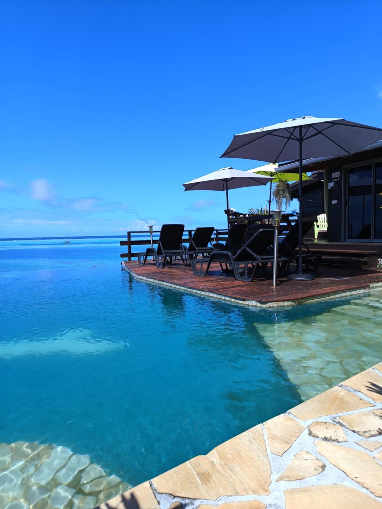 Tehuarupe Surf Studios Haapiti ภายนอก รูปภาพ